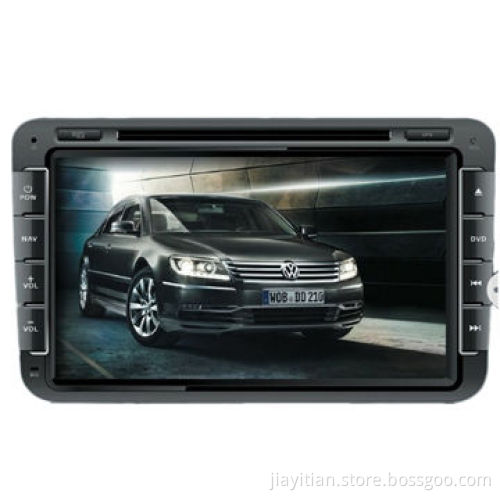 Car Radio Device for VW Golf/Passat, Supports BT/TV/GPS/iPod/CanBus 1024x600 Resolution Functions